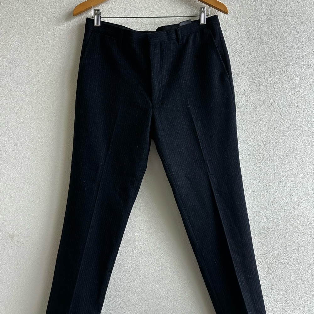 Tailored wool trouser